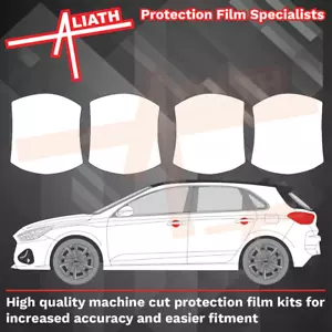 Fits Hyundai i30 2017- Handle Cups Scratch Chip Guard Paint Protection Film i30N - Picture 1 of 3