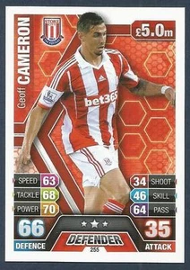 TOPPS MATCH ATTAX 2013-14- #255-STOKE CITY & UNITED STATES-USA-GEOFF CAMERON - Picture 1 of 1
