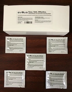 500pk Evolis Thermal Printer Cleaning Wipes for all Brands of Card & ID Printers - Picture 1 of 1