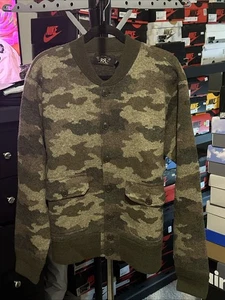RRL Ralph Lauren Wool Army Sweater-XL - Picture 1 of 4