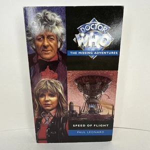 Doctor Who The Missing Adventures: Speed of Flight by Paul Leonard (1996) VGC - Picture 1 of 11