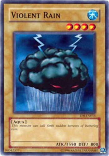 Light Play x 1 Violent Rain - TP8-EN015 - Common - Unlimited Edition TP8 Tournam - Image 1 of 1