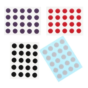  4pcs Dots Mouse Skates Universal Skates For Gaming Mice Move More Smoothly - Picture 1 of 12