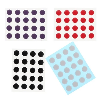  4pcs Dots Mouse Skates Universal Skates For Gaming Mice Move More Smoothly - Image 1 of 4