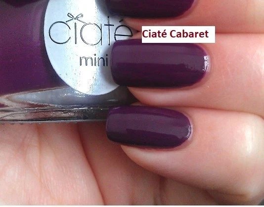 Nagellack Ciaté Cabaret,  Violett, mini 5ml.  NEU. - Bild 1 von 1