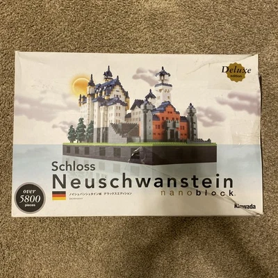 Nanoblock Schloss Neuschwanstein Deluxe Edition - Damaged Box - Pre-Owned - Image 1 of 4