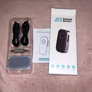 COMSOON Ricevitore Bluetooth per Auto, Cancellazione del Rumore 3.5mm AUX Bluetooth Auto - Foto 1 di 4