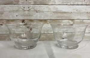 Set of 2 Vintage Princess House Heritage Revere Bowls Relish Serving Candy Nuts - Picture 1 of 11