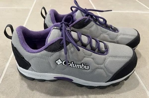 Columbia Firecamp Trineo Juvenil Talla 5 Impermeables Senderismo Zapatos Usados Una Vez - Imagen 1 de 6