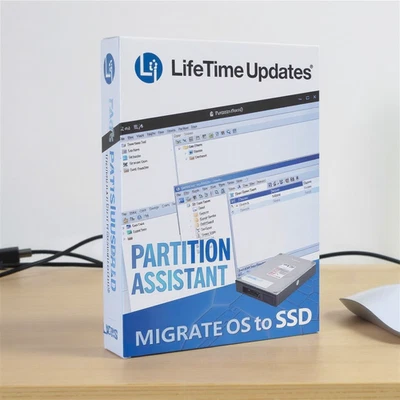 AOMEI Partition Assistant Professional – 1 PC – Lifetime Updates  DVD - Image 1 of 2