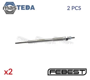01642-001 ENGINE GLOW PLUGS FEBEST 2PCS NEW OE REPLACEMENT - Picture 1 of 6