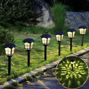 6 Pack Solar Lights Outdoor Garden, Solar Pathway Landscape Lights Supper Bri... - Picture 1 of 9