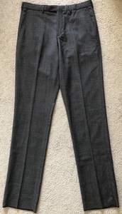 Lands End Classic Clothing Traditional Fit Wollhose grau Gr. 34 *ungesäumt* - Bild 1 von 8
