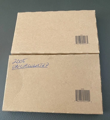 2005 & 2006 P & D  US  Mint Uncirculated Coin Sets in UNOPENED BOXES - Image 1 of 4