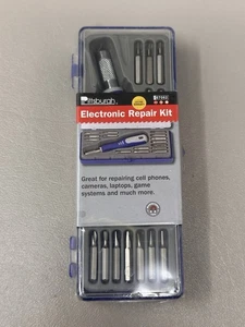 Pittsburgh 16 in 1 Driver & Bit Electronic Repair Kit Case Phones Cameras Laptop - Picture 1 of 4