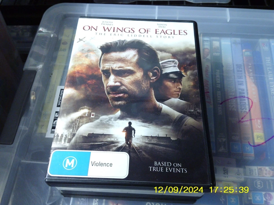 On Wings Of Eagles (2016) - Region 4 | DVD - Joseph Fiennes - Eric Liddell Story - Image 1 of 1