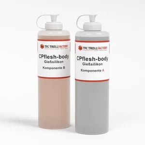 CPflesh-body hautfarbenes Gießsilikon - Größe: 2 kg - Bild 1 von 1