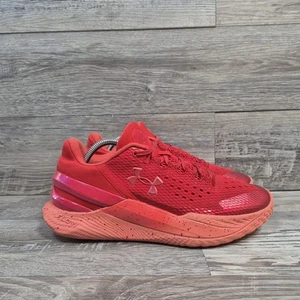 Zapatos de baloncesto Under Armour Curry 2 Low FloTro para hombre talla 9 rojos al aire libre - Imagen 1 de 13