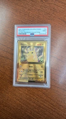 Pikachu - (Celebrations Metal Card) 058/102 PSA 9 - Image 1 of 2
