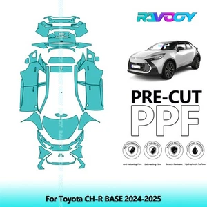 PreCut Paint Protection Film PPF For Toyota CH-R BASE 2024-2025 - Picture 1 of 7