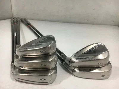 TaylorMade Stealth 2022 Iron Set 6-9,Pw 5pc Flex Stiff TENSEI RED TM60 Graphite - Image 1 of 4