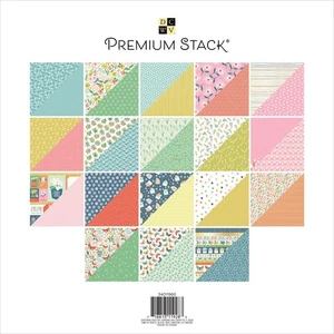 DCWV Double-Sided Cardstock Stack 12"X12" 36/Pkg-Pocket Full Of Flowers,W/Gold F - Picture 1 of 2