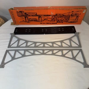 Lionel Corp #332 Trestle Bridge O/027 Orange Box 1950's Variation B For Parts - Picture 1 of 6