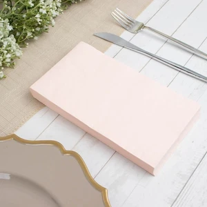 BLUSH 50 Soft 2 Ply Dinner Cocktail Paper NAPKINS Party Events Home Decorations - Picture 1 of 8