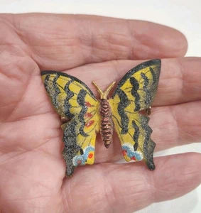 Broche broche insecto mariposa recubierto de azúcar esmalte Corea vintage, 1,5", K5 - Imagen 1 de 4