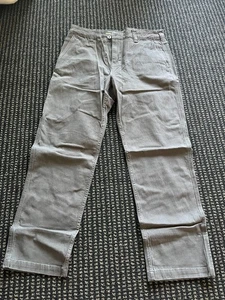 Pantalones de lona elásticos grises Colorado Clothing para hombre bolsillos utilitarios 36x34 nuevos con etiquetas - Imagen 1 de 7