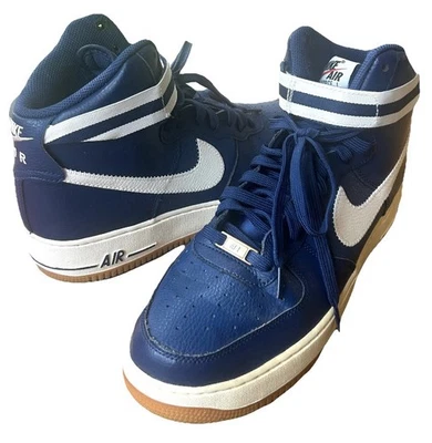 Nike Air Force 1 High 07 Coastal Blue White  Retro Basketball Sneakers Men’s 12 - Image 1 of 4
