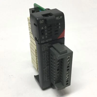 Automation Direct D2-12TR DirectLogic 205 Relay Output Module 12-Pt 30VDC/240VAC - Image 1 of 4