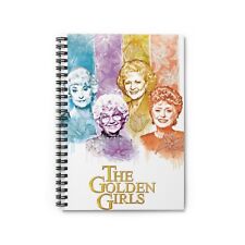 Golden Girls Spiral Notebook Notes Diary Book Writing Pad Journal FUN Gift Idea