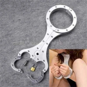 Edelstahl Bindung Halsband Handschellen Spitzmaus Violine Fessel Pranger Neu - Bild 1 von 13