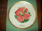 PORCELAIN ROSES PATTERN 1977 FIRST EDITION LIMITED GORHAM PLATE