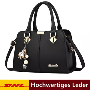 Shopper bag slouchy da donna borsa a mano borsa a tracolla in pelle tote bag DHL - Foto 1 di 9
