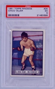 1951 Topps Ringside Chico Vejar #35 PSA 5 Excellent - Picture 1 of 2