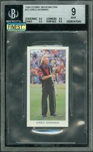 1994 DORMY ERROR # 22 GREG NORMAN BGS 9 MAC FINEST GRADED 172 ISSUED * - Picture 1 of 2