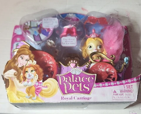 disney princess Palace Pets Royal Carriage NEW IN PACLAGE RARE 2012 Cover