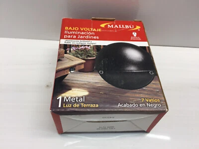 Malibu 8301-9400 Black SURFACE LIGHT Landscape Lighting Wall/Flat