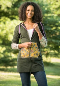 Womens Matilda Jane Choose your own path Patches of Light Hoodie size S Small - Picture 1 of 4