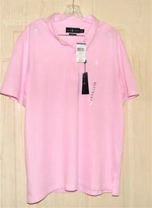 Ralph Lauren Pink S S Knit Oxford Polo Shirt Size XL NWT - Picture 1 of 2