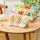 100Pcs Easy-To-Tear Sandwich Bag Triangle Cake Bread Bag Food Packaging Bag F2