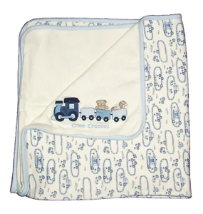 Gymboree Favorite Toys Choo Choooo Train Baby Blanket 2006 Bear Pony - Picture 1 of 4