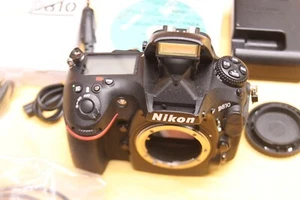 Nikon D810 36,3MP Full HD DSLR Kamera - Schwarz (Body Only) (VBA410AE) - Bild 1 von 13
