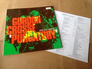 GORDON CROSSE PURGATORY avant garde contemporary one act opera ARGO UK LP - Imagen 1 de 3
