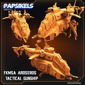 FKMSA Aroseros Tactical Gunship | DnD Miniatures | Tabletop Gaming| Tabletop - Picture 1 of 2