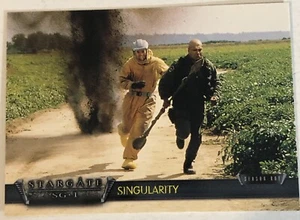 Tarjeta coleccionable Stargate SG1 Richard Dean Anderson #16 Christopher Judge - Imagen 1 de 2