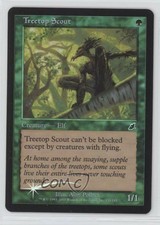 2003 Magic: The Gathering - Scourge Foil Treetop Scout #130 2s9