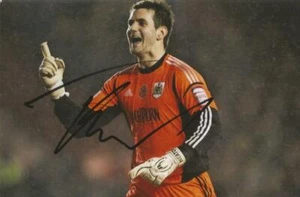 BRISTOL CITY: TOM HEATON SIGNED 6x4 ACTION PHOTO + COA - Bild 1 von 1